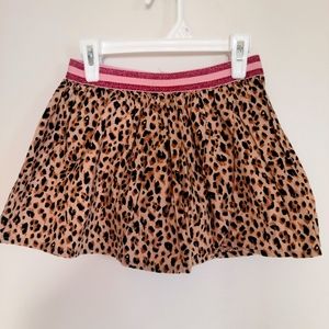 Girls Size 8 Leopard Skirt